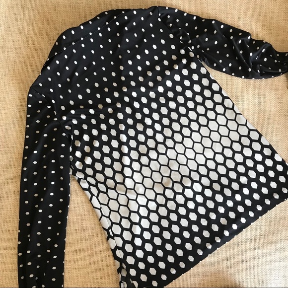 Vtg Hamilton “8” Dallas Long Sleeve Button Top - Picture 5 of 5